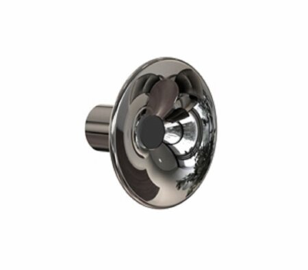 Frost Lulu Haken Ø80 mm - Edelstahl Poliert/Schwarz Matt