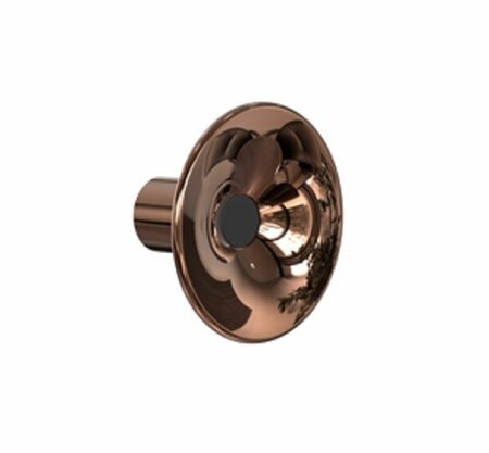 Frost Lulu Haken Ø80 mm - Kupfer Poliert/Schwarz Matt