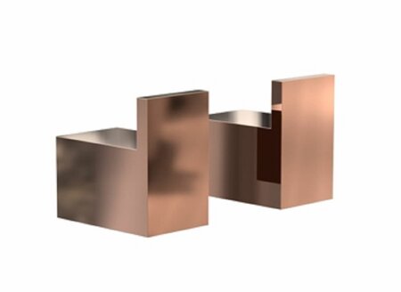 Frost Haken 8L (2er-Set) - Kupfer Poliert