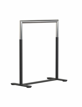 Frost BUKTO Handtuchständer U6006 - Schwarz/Poliert