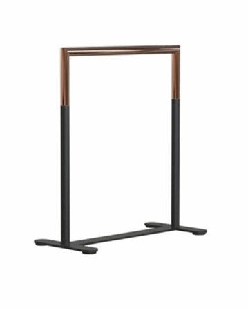 Frost BUKTO Handtuchständer U6006 - Schwarz/Kupfer