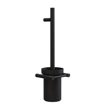 Frost Toilettenbürste 5 Wand - Schwarz Matt
