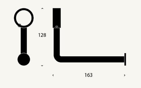  Frost Toilettenpapierhalter 7 N1962