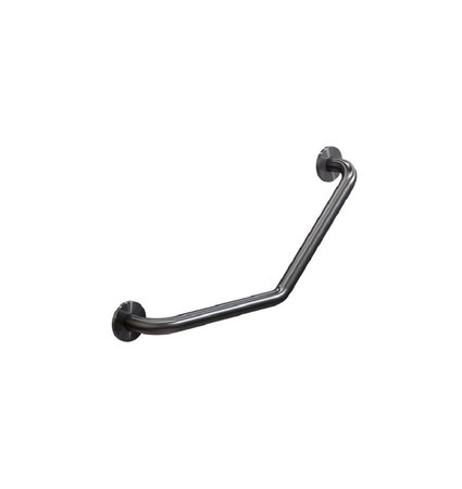 Frost Wand Griff 1 - Gebogen N1964 - Schwarz Gebürstet