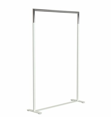 Frost Bukto Kleiderständer U6003, 100CM - weiss/poliert