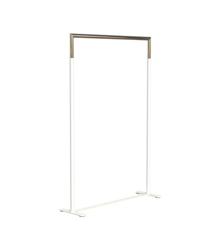 Frost Bukto Kleiderständer U6003, 100CM - Weiß Matt/Gold Poliert