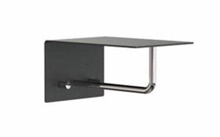 FROST WANDGARDEROBE, 20CM, U4016 - SCHWARZ/POLIERT