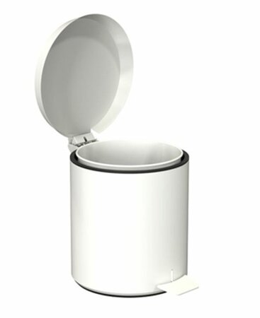 Frost Pedaleimer 250 N3001 - 6 Ltr - Weiss