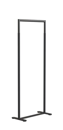 Frost Bukto 6002 Kleiderständer - Schwarz Matt / Schwarz Gebürstet
