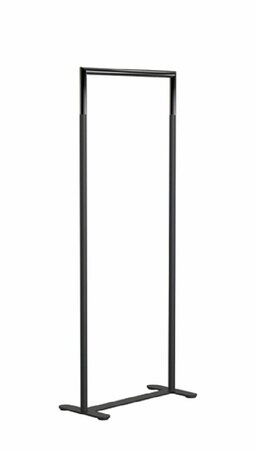 Frost Bukto 6002 Kleiderständer - Schwarz Matt / Schwarz Poliert