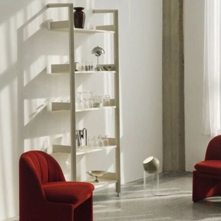 &Tradition Regalsystem C Rombe C IF1 von &Tradition Alabaster Eiche lackiert