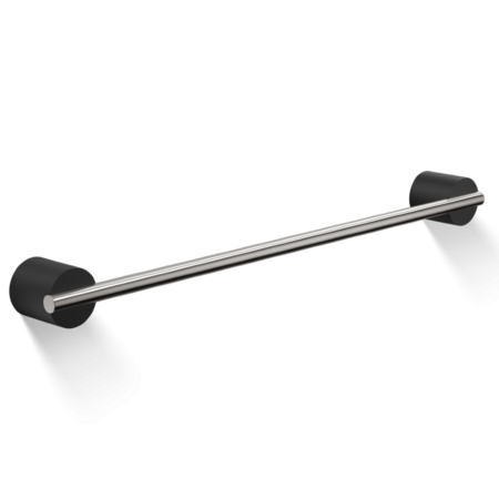 Decor Walther Handtuchstange Stone HTE45 - Schwarz Edelstahl