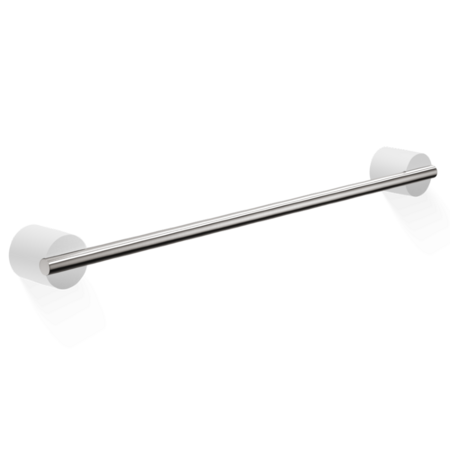 Decor Walther Handtuchstange Stone HTE45 - Weiss Edelstahl