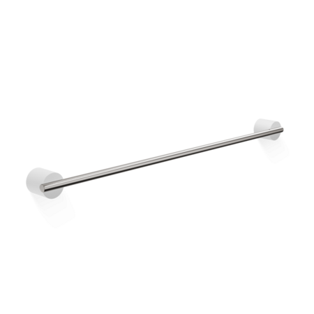 Decor Walther Handtuchstange Stone HTE60 - Weiss Edelstahl