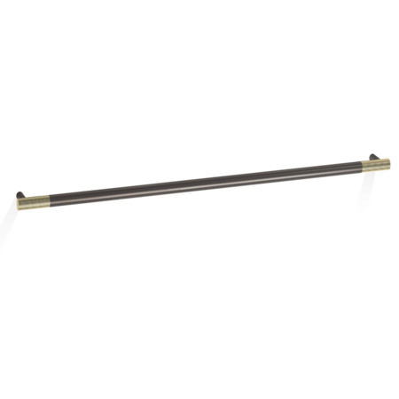 Decor Walther Handtuchstange Club HTE80-Dark Metal Matt / Gold matt