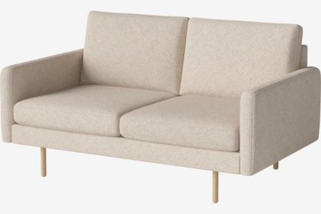 Bolia Scandinavia Remix 2 Sitzer Sofa - Monza-Boucle-Beige