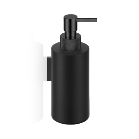 Decor Walther Wandseifenspender CLUB WSP 3-Schwarz matt/Schwarz matt
