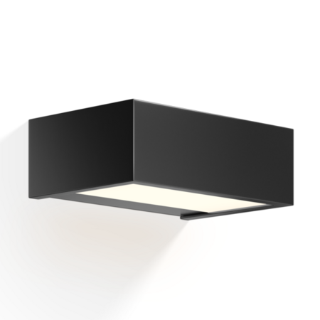 Decor Walther Wandleuchte Box 15 N LED - Schwarz Matt