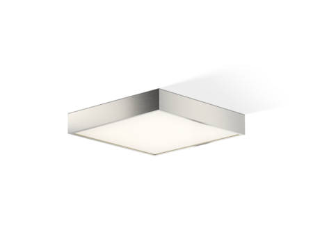 Decor Walther Deckenleuchte Cut 30 N LED - Nickel Satiniert - 30 x 30 cm