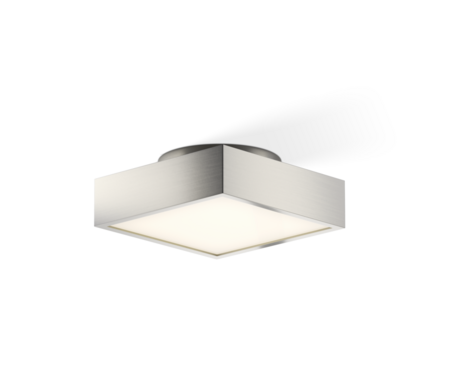 Decor Walther Deckenleuchte Cut 18 N LED - Nickel Satiniert - 18 x 18 cm