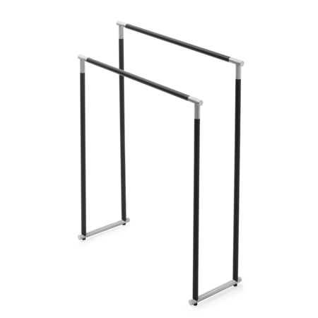 Decor Walther Handtuchständer Club HT - Schwarz matt / Chrom