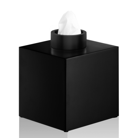 Decor Walther Papiertuchbox CLUB KB - Schwarz matt/Schwarz matt