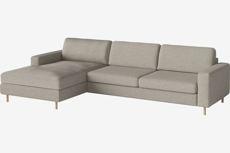 Bolia Scandinavia 3½ Sitzer Sofa Mit Chaiselongue - Monza - Bouclé - Sand - Links