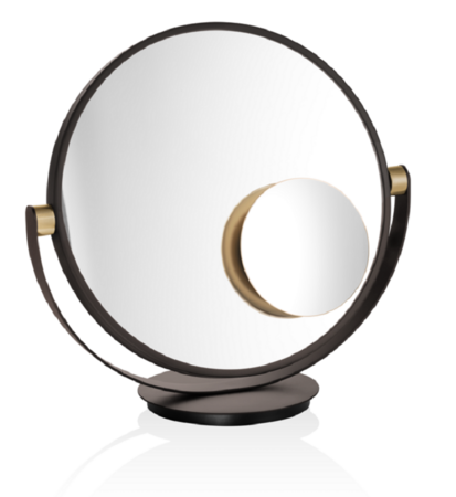 Decor Walther Tischspiegel Vanity - Dunkelbronze / Gold matt