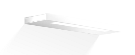 Decor Walther Wandleuchte SLIM - Weiß matt 34 cm