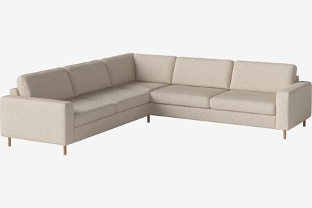 Bolia Scandinavia 6 Sitzer Ecksofa 2½ Ecke 2½ - Monza - Bouclé - Beige