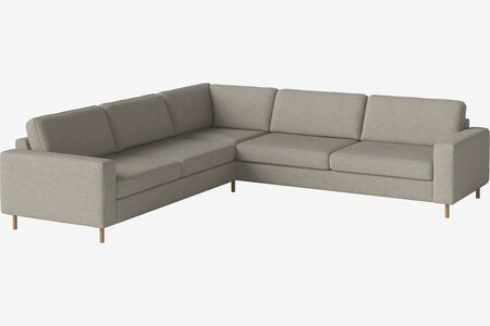 Bolia Scandinavia 6 Sitzer Ecksofa 2½ Ecke 2½ - Monza - Bouclé - Sand