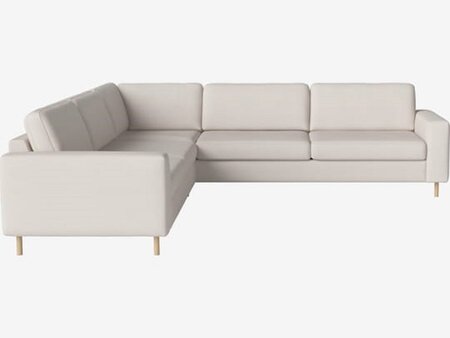Bolia Scandinavia 6 Sitzer Ecksofa 2½ Ecke 2½ - 15 cm schwarz gebeizte geölte Eiche