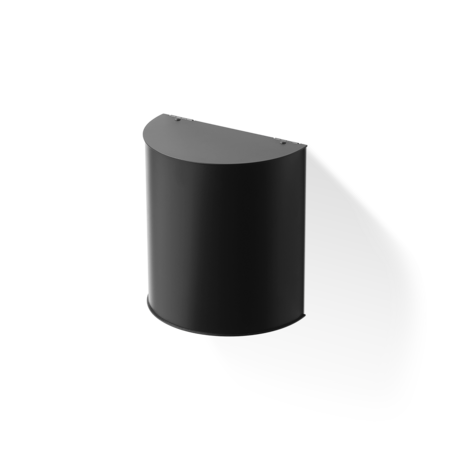 Decor Walther Wandpapierkorb DW 31 - Schwarz matt