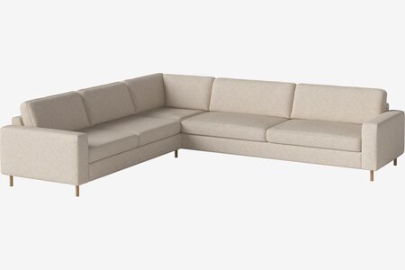 Bolia Scandinavia 6 Sitzer Ecksofa 2½ Ecke 3 - Monza - Bouclé - Beige