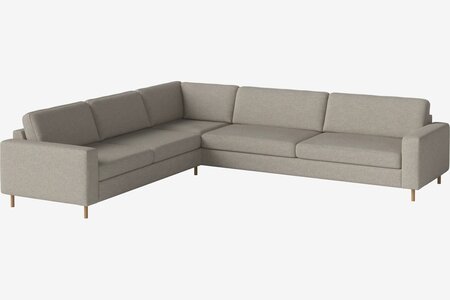 Bolia Scandinavia 6 Sitzer Ecksofa 2½ Ecke 3 - Monza - Bouclé - Sand