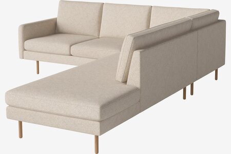 Bolia Scandinavia Remix 4 Sitzer Ecksofa Open End - Monza-Boucle-Beige