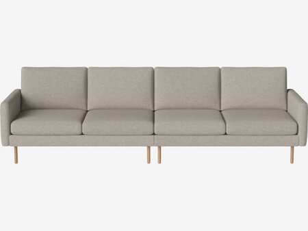 Bolia Scandinavia Remix 4 Sitzer Sofa - 20 cm geölte Eiche