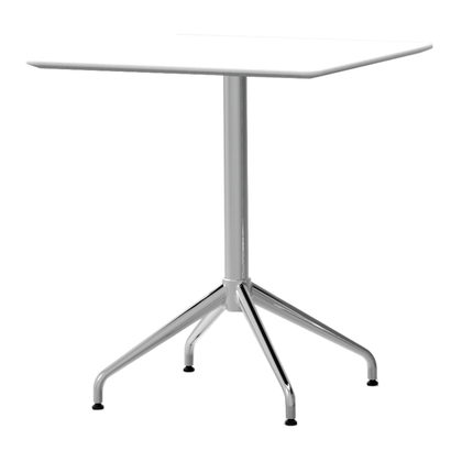 Flötotto PRO Vierstern-Aluminiumtisch, MDF - Quadratisch
