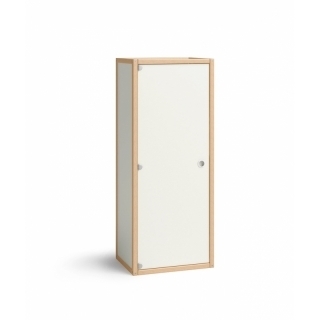 Flötotto Container mit Tür 3 Einlegeböden, H148 B60 T60 - links
