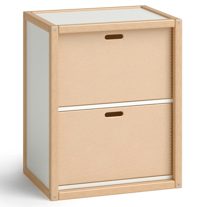 Flötotto Container mit 2 Schubkästen, H74 B60 T45