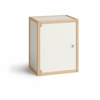 Flötotto Container mit Tür, H74 B60 T60 - links