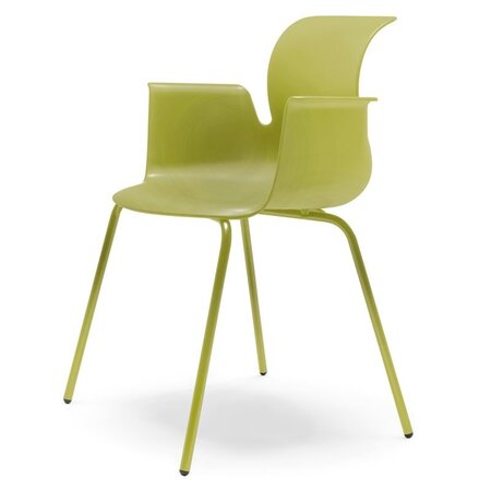 Flötotto PRO ARMCHAIR Vierbeingestell - Kiwigruen