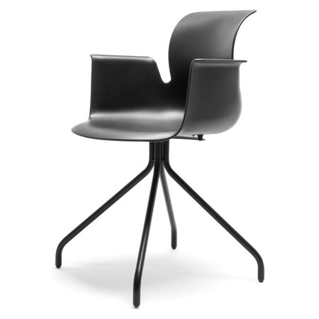 Flötotto PRO ARMCHAIR X-Gestell - Graphitschwarz