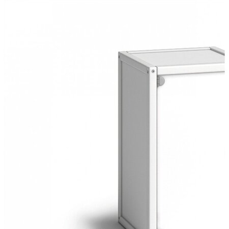 Flötotto Container mit Tür, H74 B45 T60 - Weiss - Weiss