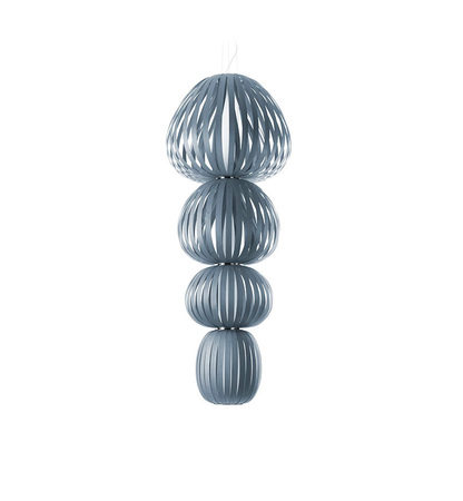 LZF Pendelleuchte Totem - 4 - Blau