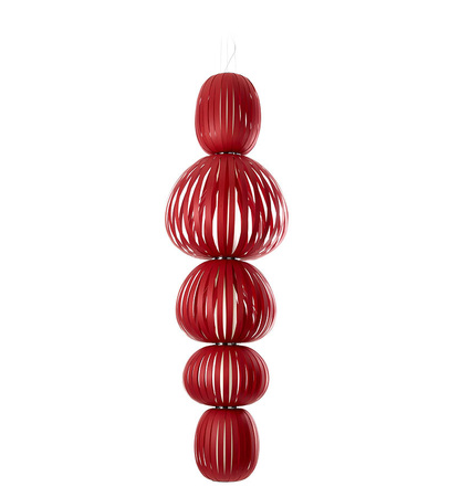 LZF Pendelleuchte Totem - 5 - Rot