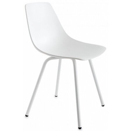 Lapalma Miunn S161 Stuhl Weiss Gestell