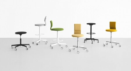 Lapalma Lab S72 Hocker Schwarz