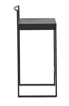 Lapalma Cubo 65 Hocker - Schwarz Lackiert - Holz Schwarz Lackiert