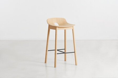 Woud Mono counter chair - oak